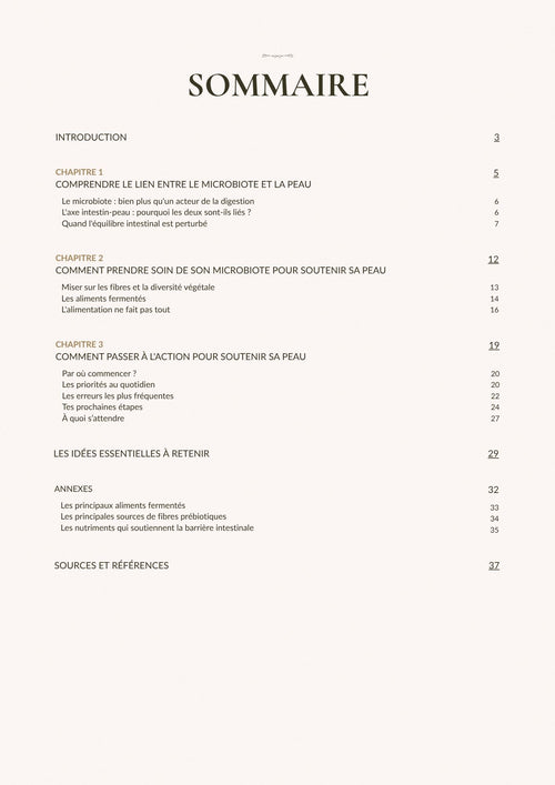 Gut & Glow - Peau & Microbiote